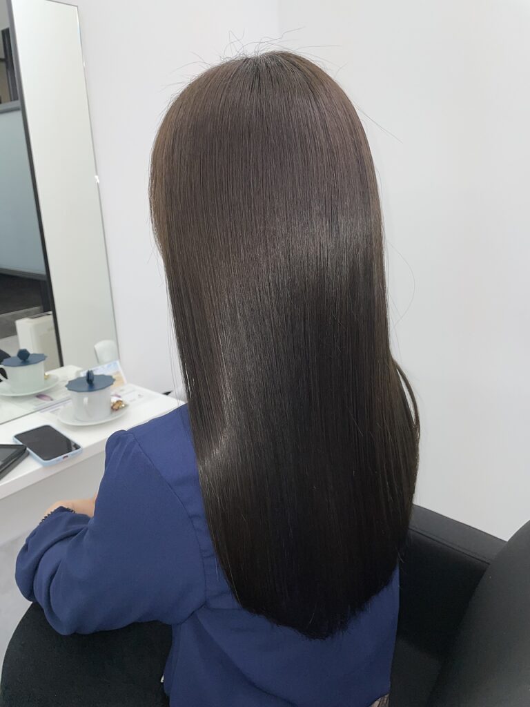 透明感ダークカラー×髪質改善
