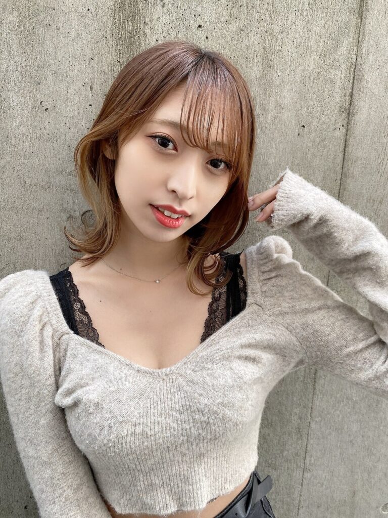 大人可愛い韓国レイヤーミディ